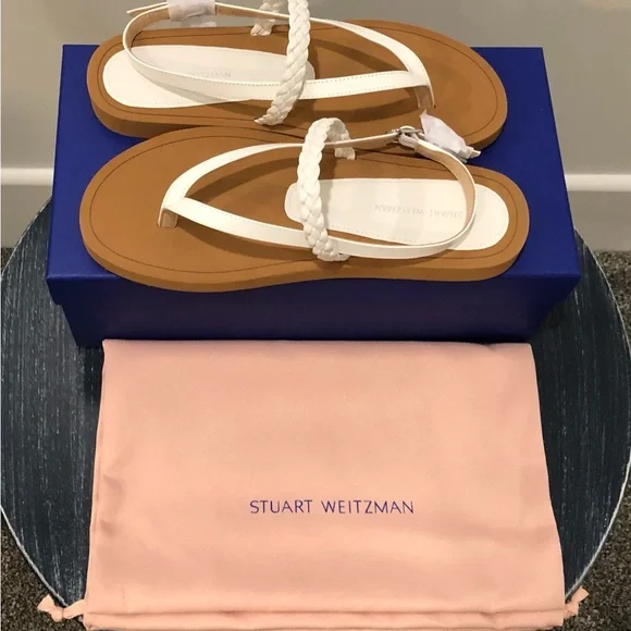 Stuart Weitzman Braided Sandals